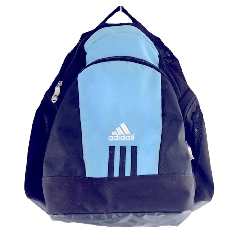 ADIDAS BLUE BLACK BACKPACK Back to School Bag